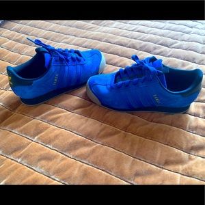 Blue Suede Adidas Samoa